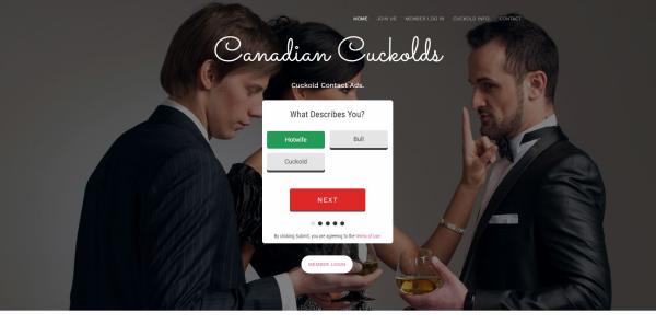 Cuckold and Hotwife contacts in canada