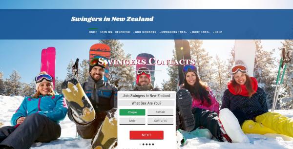swingers in New Zealand