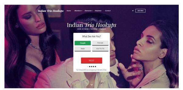 Trio Hookups, india